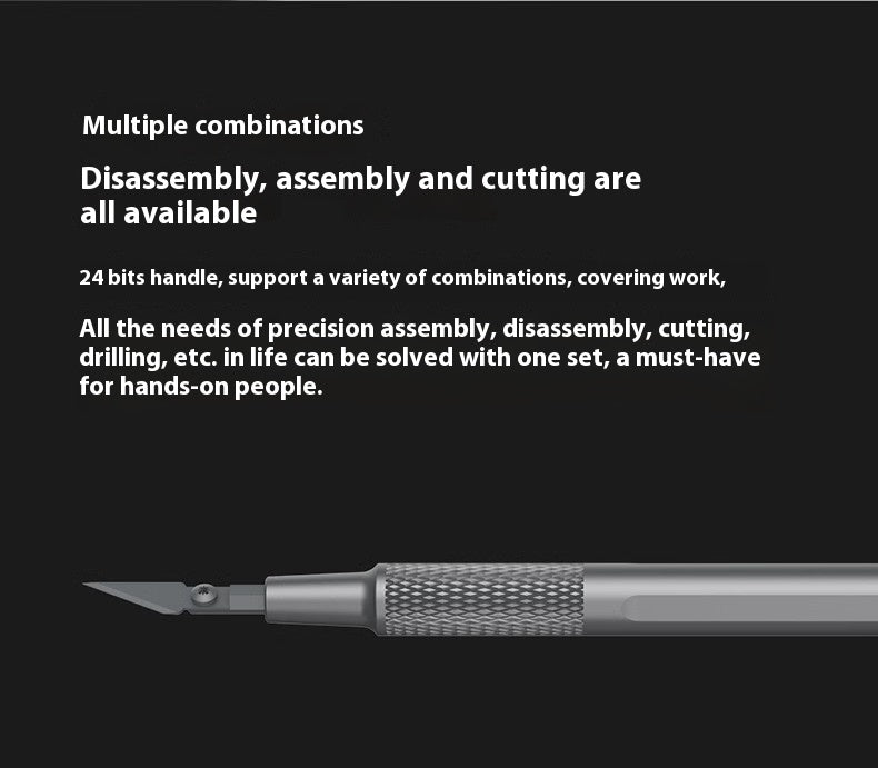 Fine Repair Screwdriver Set 24 Pieces Bit Multifunctional Repair Tools