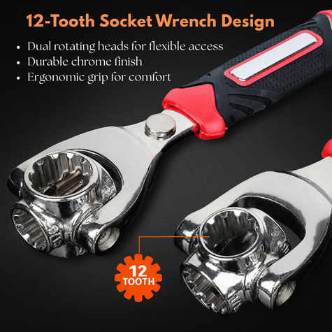 51-in-1 (12-Point Socket Wrench)