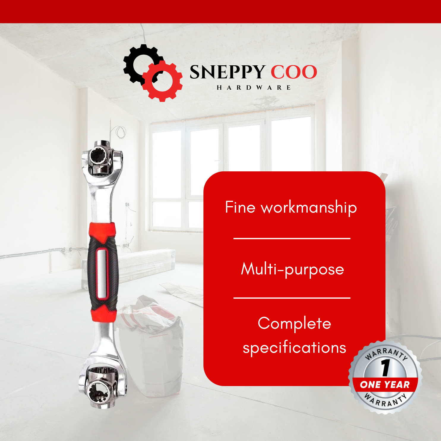 51-in-1 (12-Point Socket Wrench)